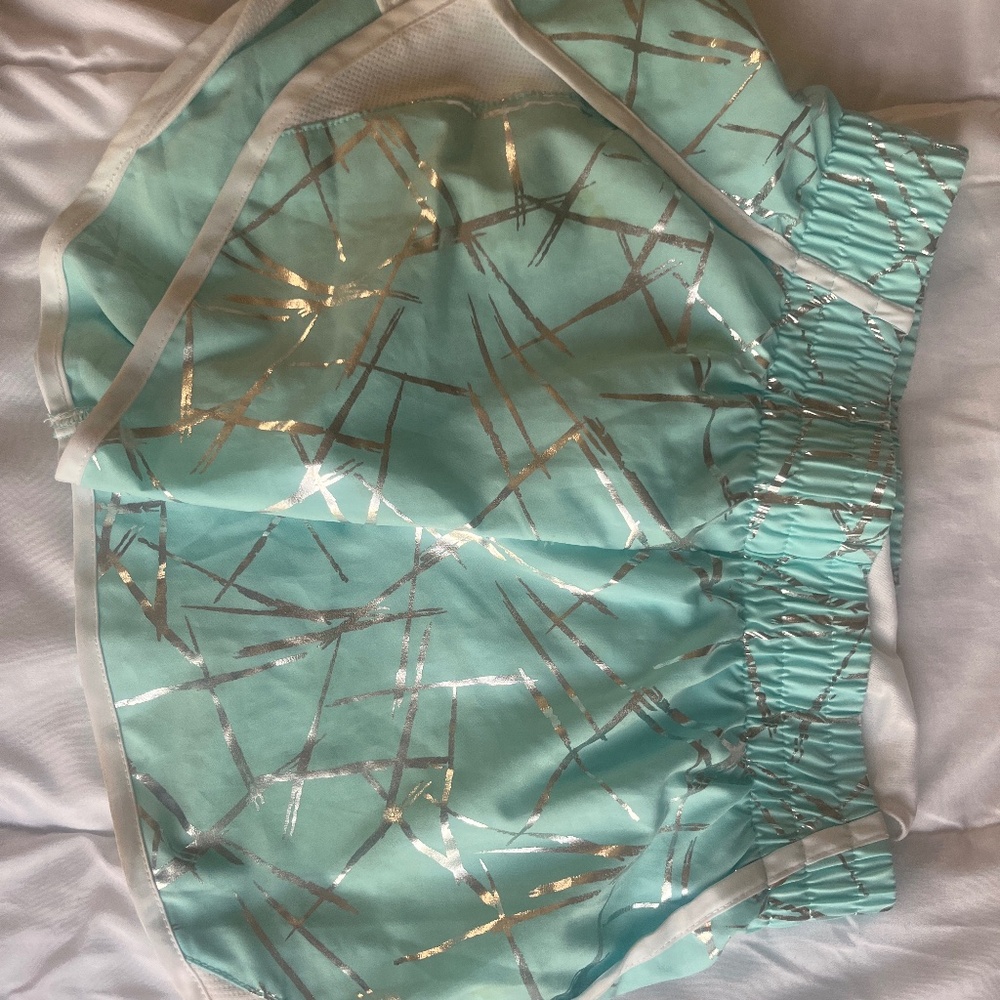 Teal Sport Shorts for girls